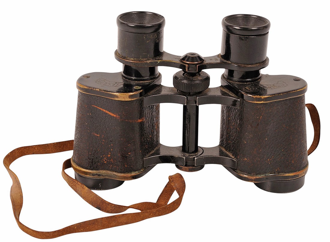 *German WWII Hensoldt Wetzler Telgon Field Binoculars (C3T) (1 of 5)