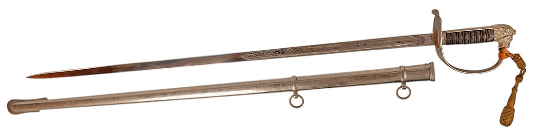 RARE imperial Ethiopian Palace Guard Cavalry Officer Sword (S2M) (1 of 20)