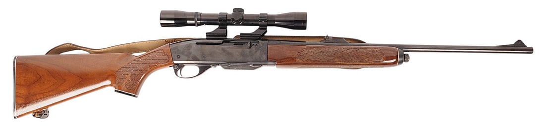 Remington Woodmaster Model 742 30-06 Spring. Semi Auto Rifle FFL B6935299(DGZ1): A Remington Woodmaster Model 742 30-06 Spring. Semi Auto Rifle with a Bushnell Sport-View Scope in good to very good condition with a bright and defined bore. The action appears to function properly w