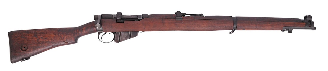 Australian Military Lithgow Arsenal WWII era MK-III 303 Enfield Bolt-Action Rifle - FFL#B19935 (A1): An Australian Military Lithgow Arsenal WWII era MK-III .303 Lee-Enfield Bolt-Action Rifle in very good condition with a bright and defined bore but needs light cleaning. The action appears to function