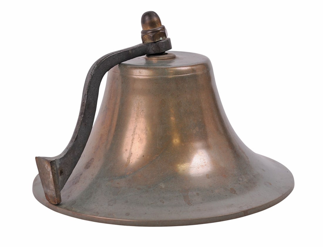 Bronze Nautical Bell & Bracket (S2N) (1 of 5)