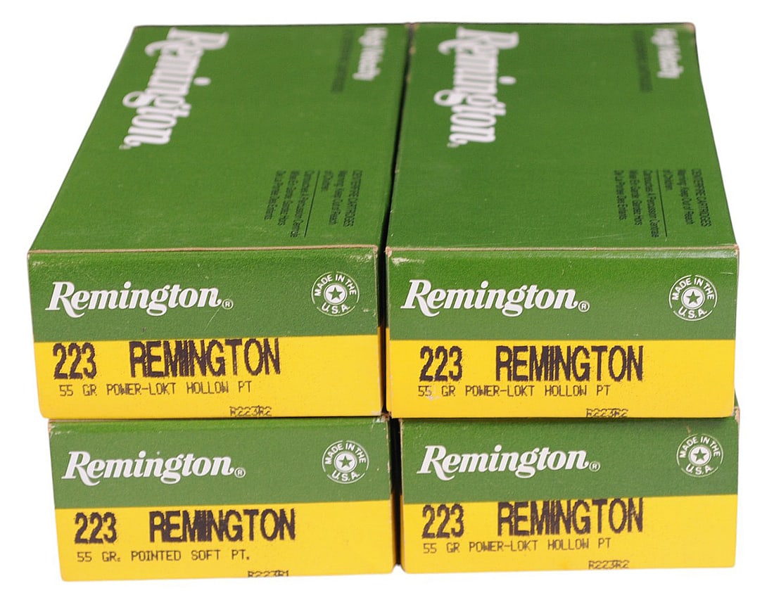 Remington 223 Rem 20 Rd Box Lot of 4 (MJK) (1 of 2)