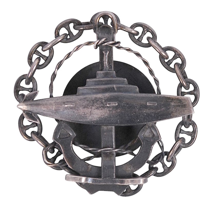 RARE Imperial/Czarist Russian WWI era Submarine Crewman Badge (A) (1 of 3)