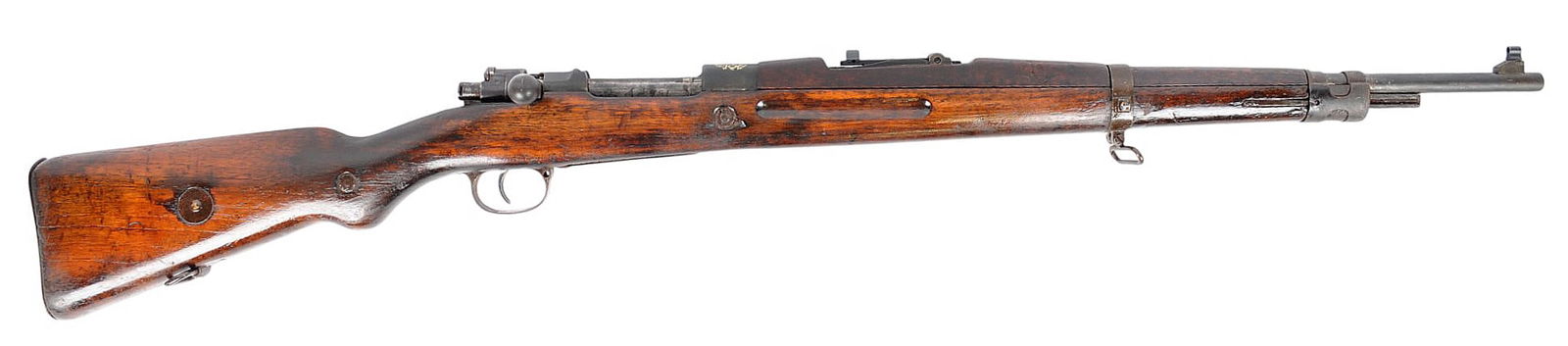 Czech World War II BRNO Rampant Lion VZ24 Mauser 8mm Bolt Action Rifle FFL Required H59644(APL1): A Czech Rampant Lion BRNO VZ24 Mauser 8mm Bolt Action Rifle in good condition with a bright and defined bore. The action appears to function properly with moderate wear to the original finish and stoc