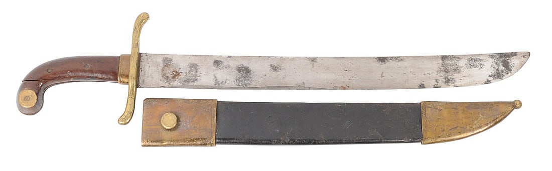 European Military 19th Century Falchion Pioneer Sword (DE) (1 of 16)