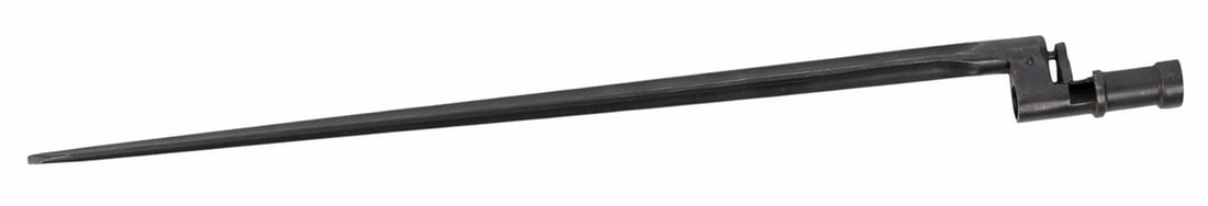 Russian Military WWII M91/30 Mosin Nagant Rifle Bayonet (L2J): A Russian Military WWII M91/30 Mosin Nagant Rifle Bayonet in good to very good condition with minor wear. Soviet standardized update adopted 1930, chambered in 7.62×54R. It lengthened and strengt