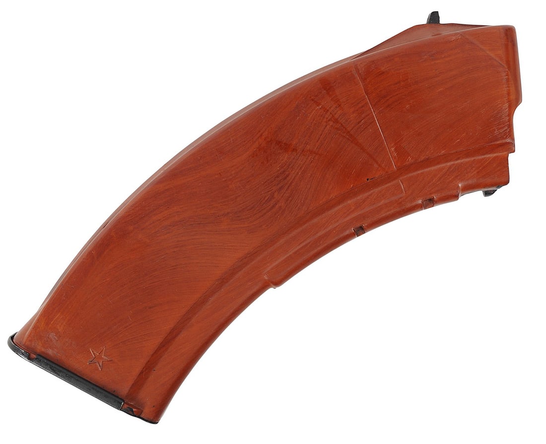 Russian Military Tula Arsenal AK47 7.62x39mm 30 Rd. Bakelite Magazine (TAY): A Russian Military Tula Arsenal AK47 7.62x39mm 30 Rd. Bakelite Magazine in very good condition.