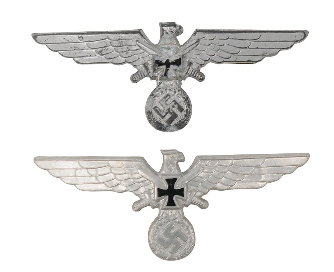 *German WWII Veterans Association Breast Eagle Lot of 2 (APL) (1 of 2)