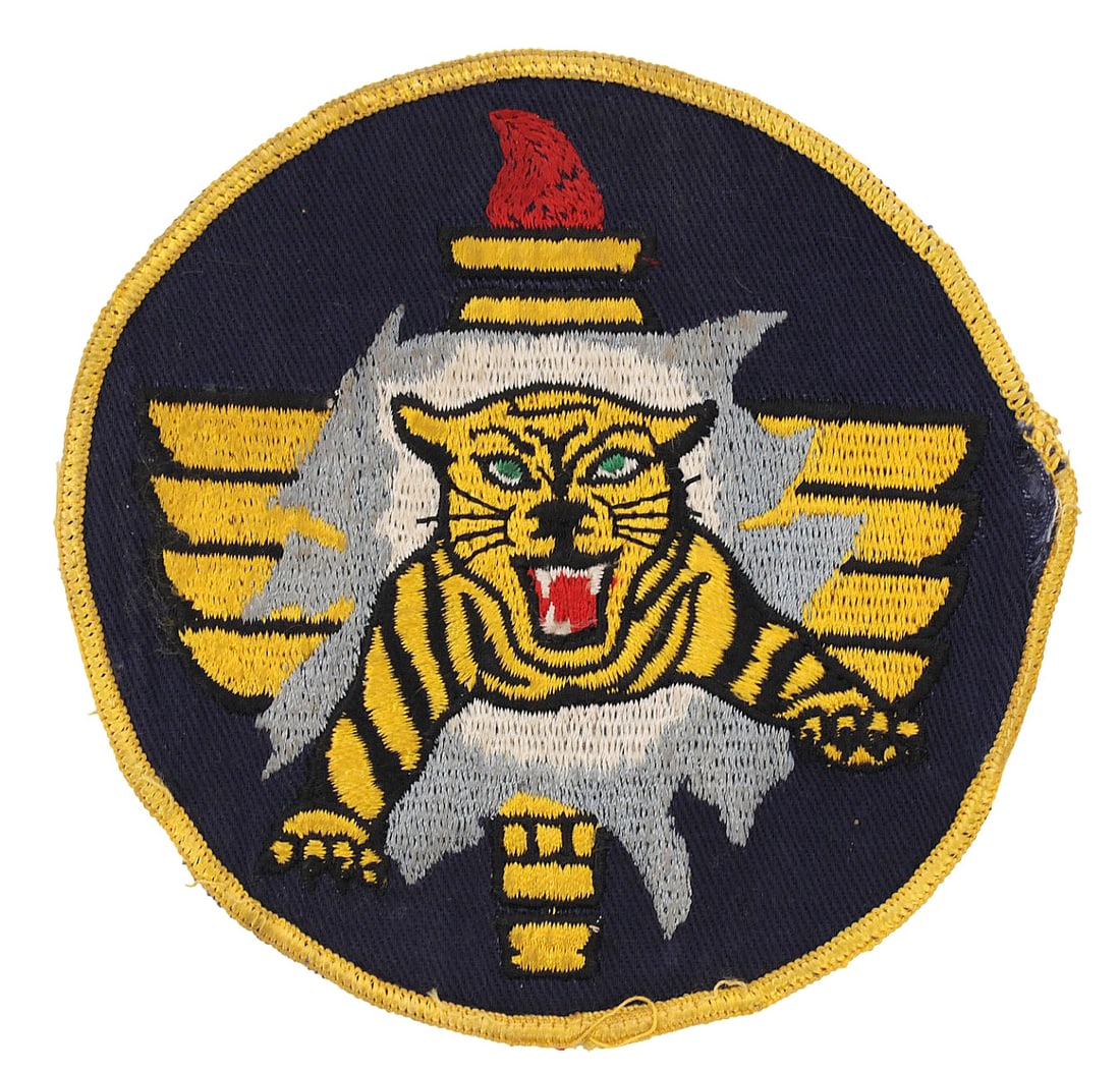 Flying Tigers “1st American Volunteer Group” WWII Patch (HKR) (1 of 3)
