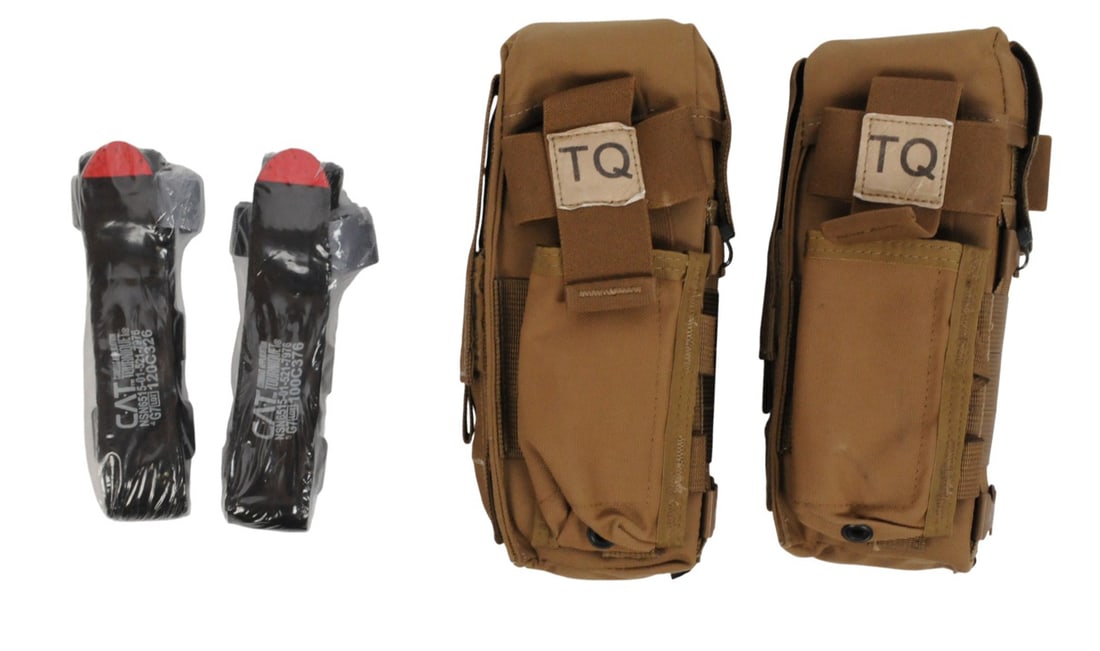 USGI Advanced Individual First Aid Kits Lot of 2(BSA) (1 of 5)