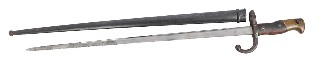 French Manufacture d’Armes de Châtellerault 1878 Gras Bayonet (A) (1 of 10)