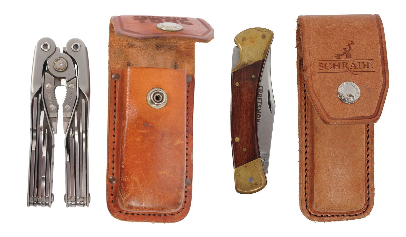 Shcrade Pocket Knife & Multi-Tool Group Lot of 2(HKR) (1 of 9)