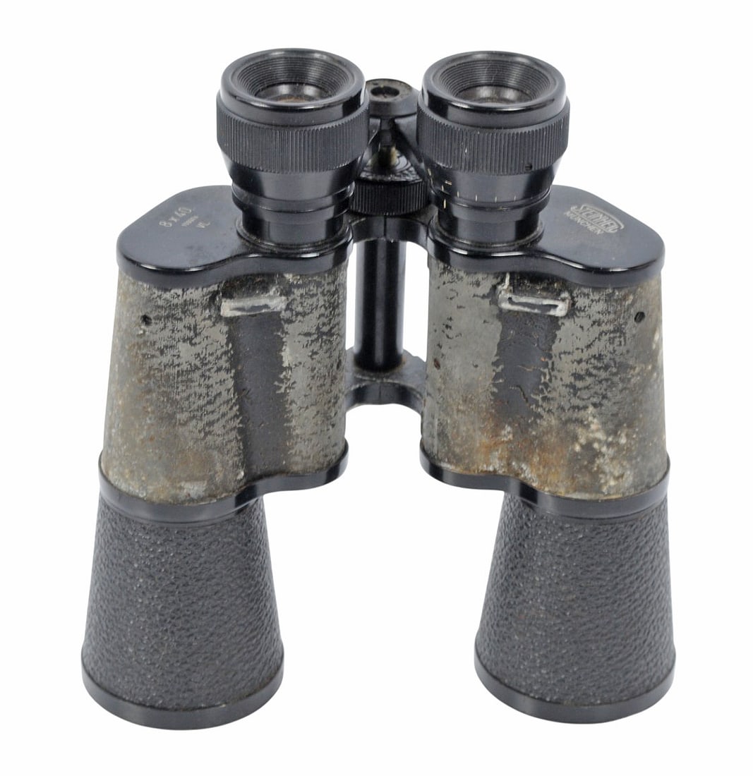*German WWII Steinheil Munchen 8x40 VL Field Binoculars (C3T) (1 of 7)