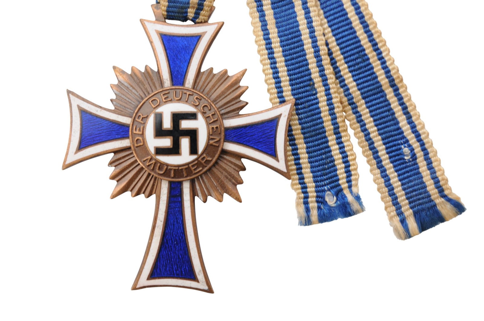 *German WWII Mothers Cross in Gold(BM) (1 of 3)