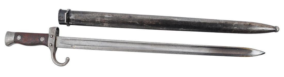 Pre-WW1 French M.1892 Berthier Bayonet (Q2K) (1 of 8)