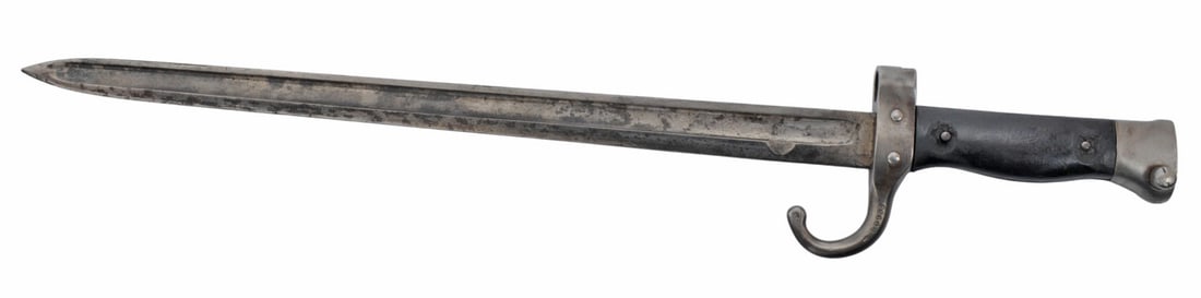 French Military pre-WWI M1892 Berthier Carbine Bayonet (Q2K) (1 of 12)