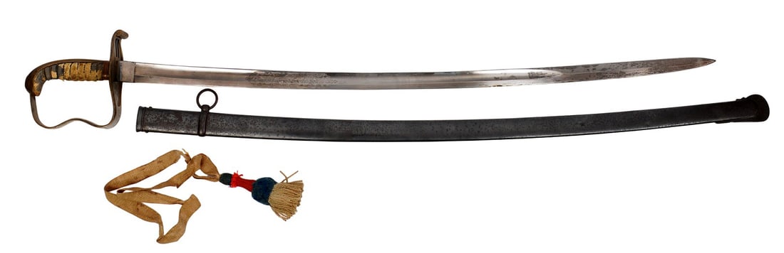 Imperial German Bavarian WWI era 1898-dated regimentally marked Officers Sword (A) (1 of 17)