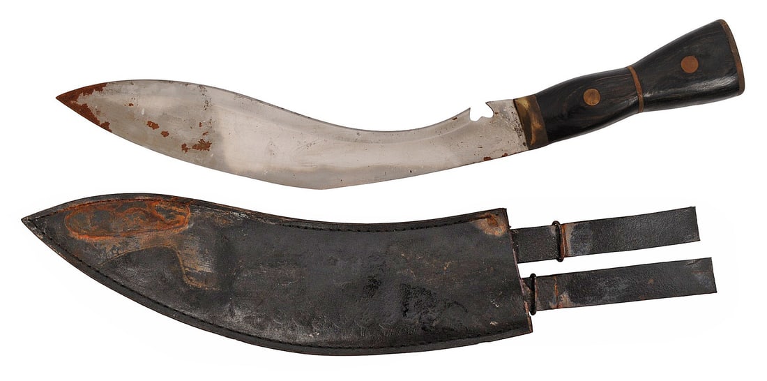 Nepalese Military Gurkha Kukri Fighting Knife (E2N) (1 of 8)