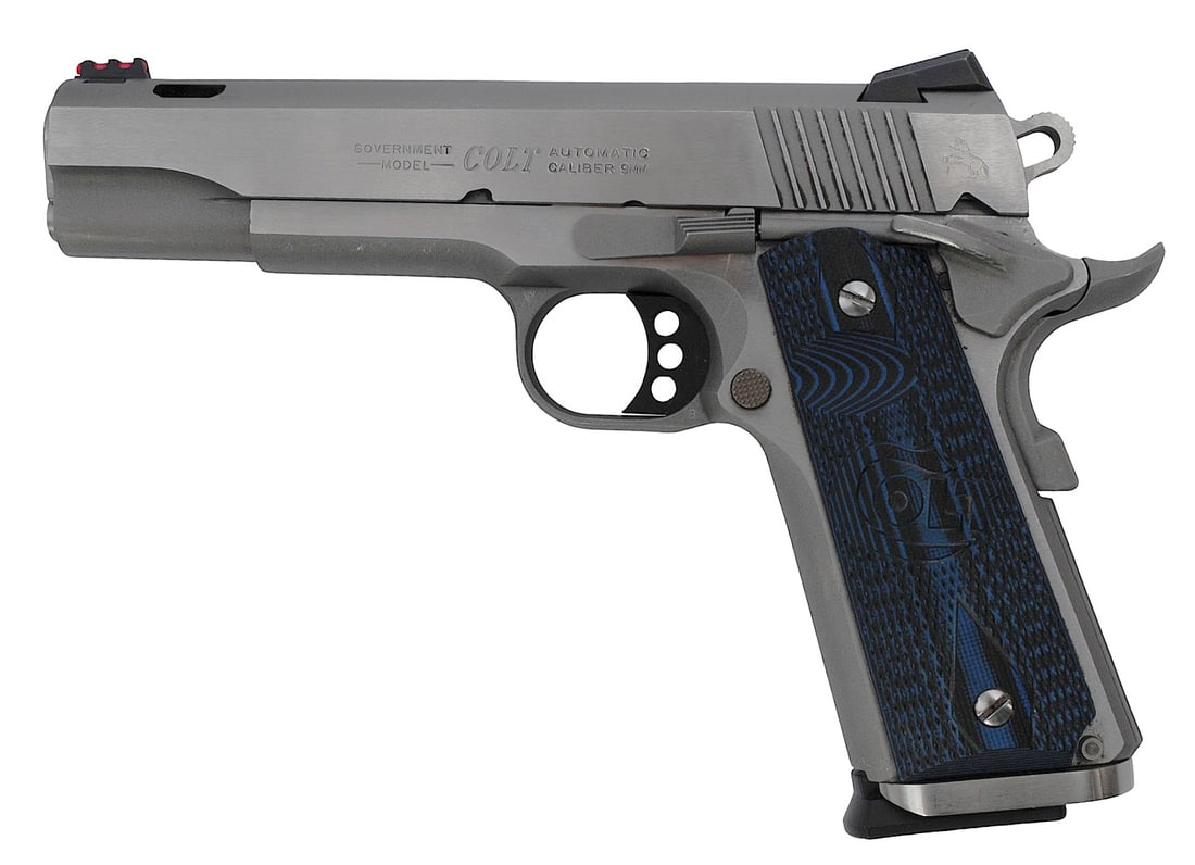 Colt Government Model Competition Series 9mm Semi Auto Pistol FFL 9SCC02058 (FIS1) - 5