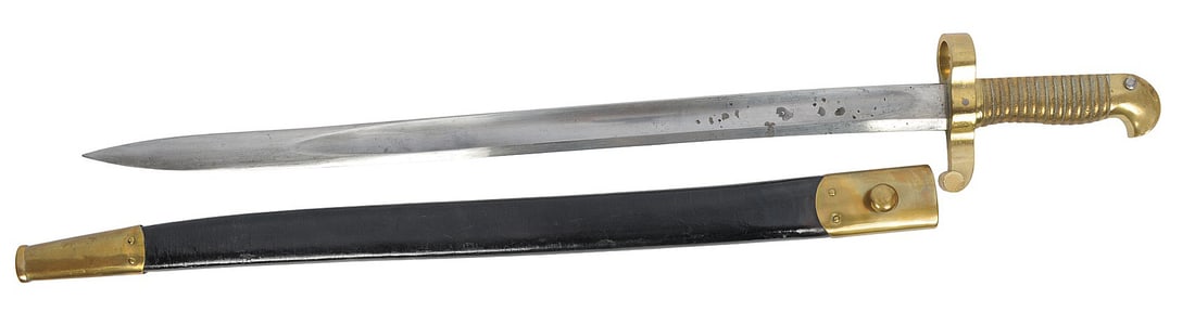 Mexican-American War/Civil War era Mississippi Rifle Sword Bayonet (SRC) (1 of 9)