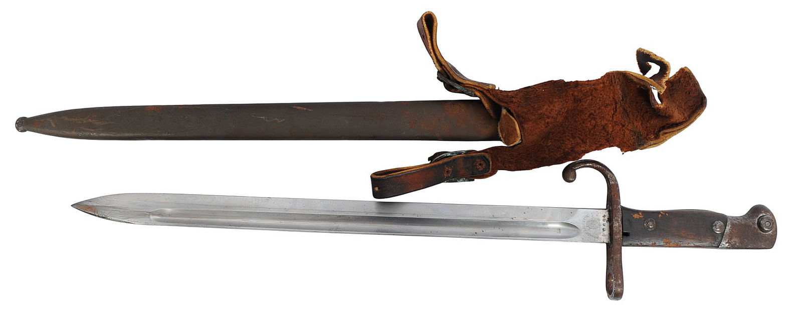 Argentine Military Contract/German Made M1909 Mauser Rifle Bayonet (KMG) (1 of 12)