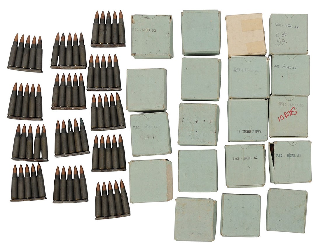 Czech Surplus 7.62x45mm Ammo Can Lot of 345 Rds.(A2G) (1 of 4)