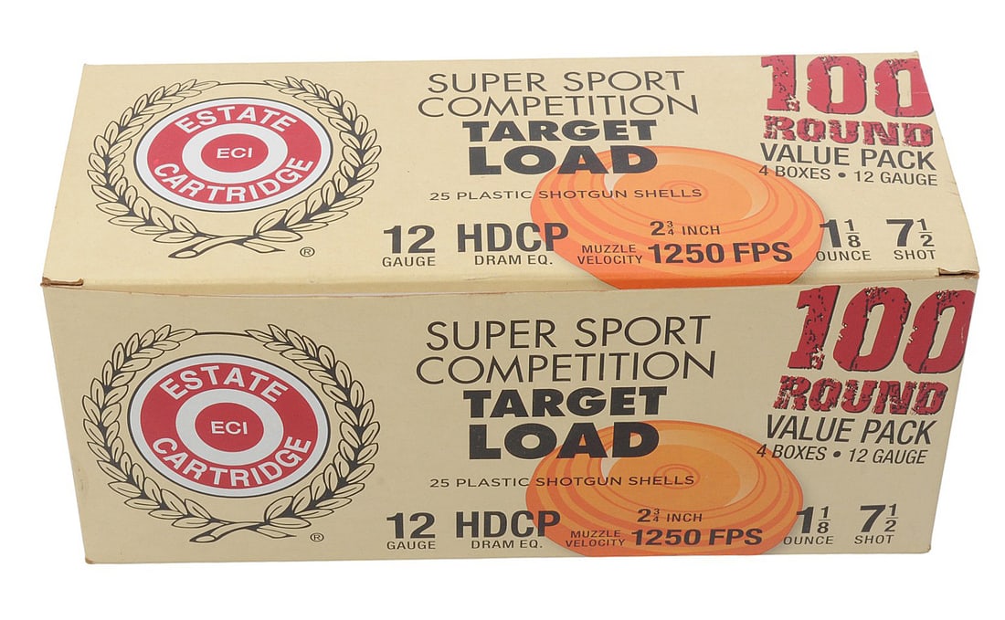 Estate Super Sport Competition Target Load 12 Ga. 100 Shell Pack (A2G) (1 of 3)