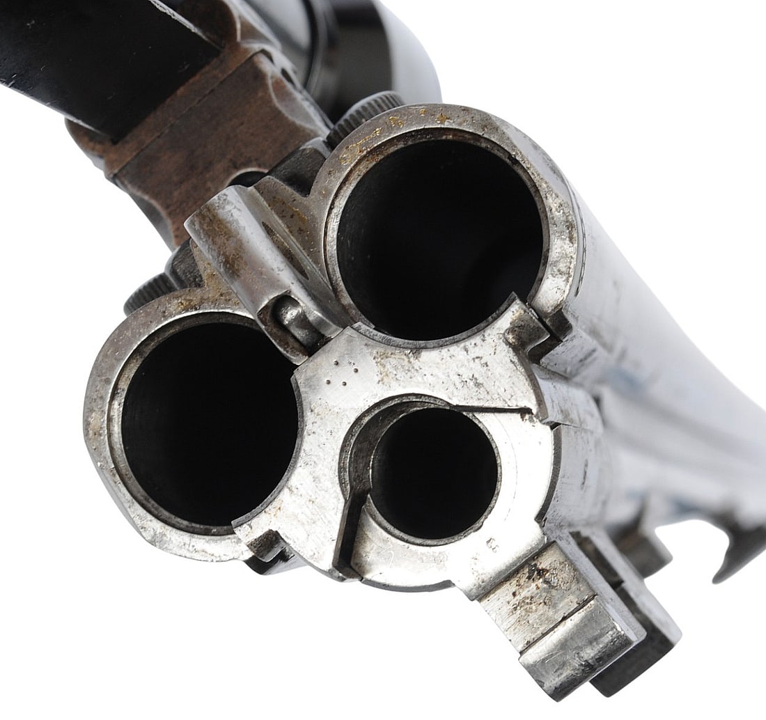 Post WW2 J.P Sauer & Sohn Drilling 8x57JRS/16 Gauge Combo-gun FFL Required: 80285(CWA1) - 18
