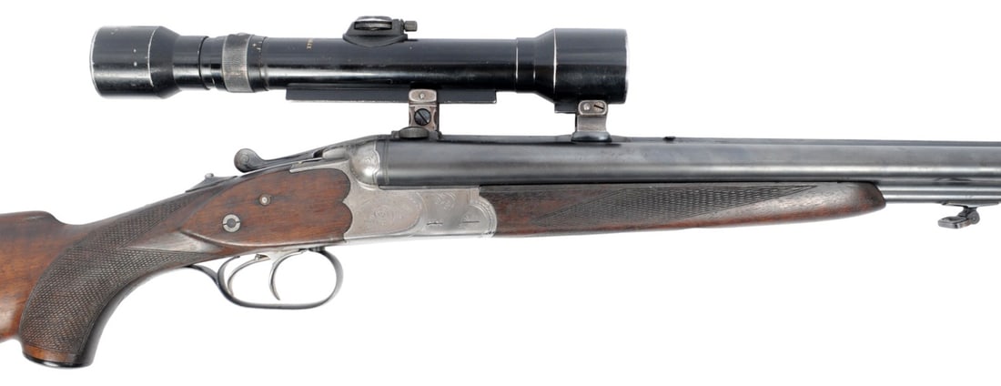 Post WW2 J.P Sauer & Sohn Drilling 8x57JRS/16 Gauge Combo-gun FFL Required: 80285(CWA1) - 2