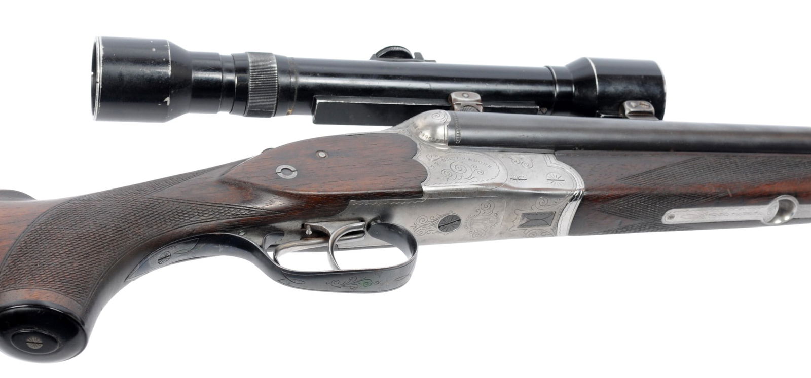 Post WW2 J.P Sauer & Sohn Drilling 8x57JRS/16 Gauge Combo-gun FFL Required: 80285(CWA1) - 4