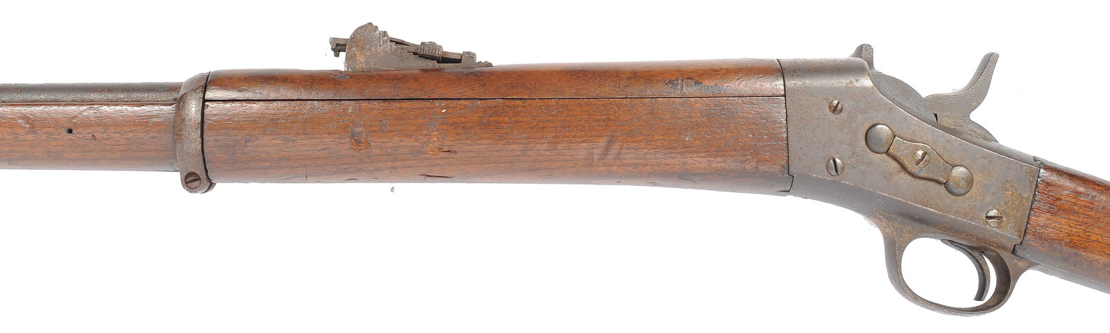 South American Remington Rolling Block 7mm Mauser Single-Shot Rifle - FFL Required (A1) - 8