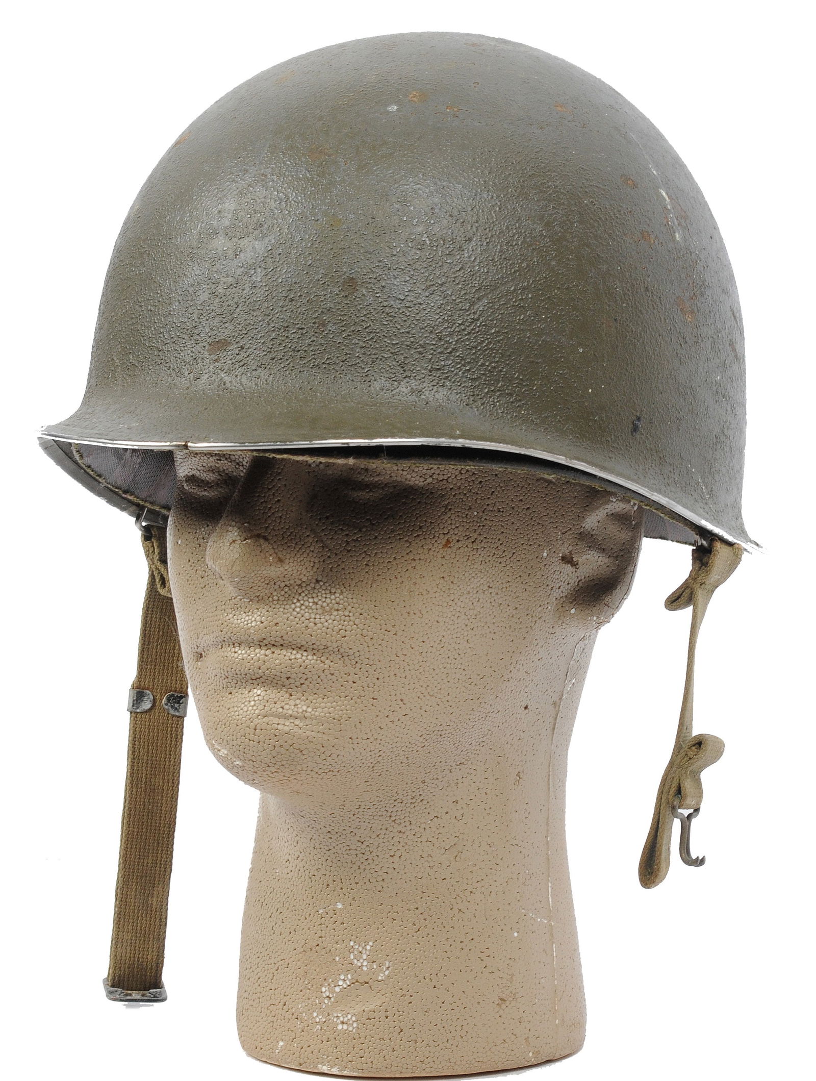 Nice USGI US Military WWII M1 Helmet with Liner(AIF) (1 of 12)