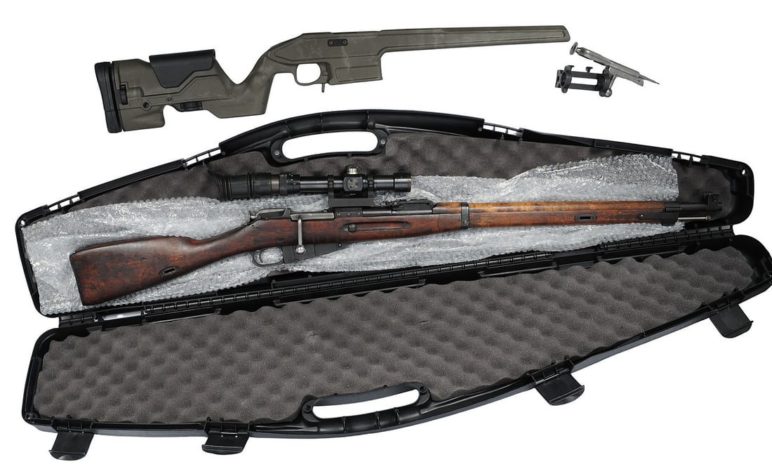 Modified Finnish M27 Mosin-Nagant 7.62x54mmR Bolt-action Rifle FFL Required: 29078 (HKB1): A Modified Finnish M27 Mosin-Nagant 7.62x54mmR Bolt-action Rifle that is in good to very good condition with a bright and defined bore. The action appears to function properly, and the finish shows