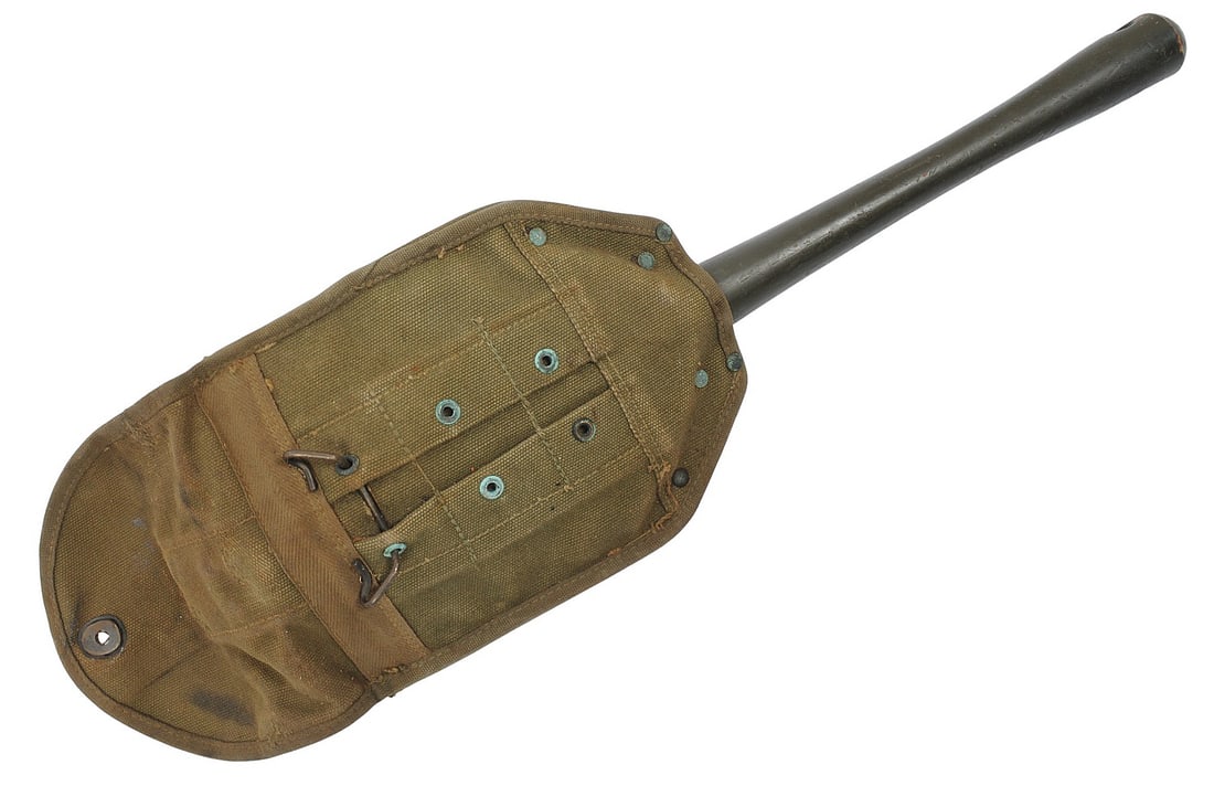 US Military Surplus WWII Entrenching Tool Lot of 2 (Q2K) - 4
