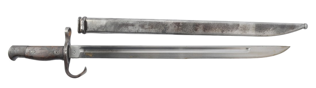 Imperial Japanese Military WWI-II Type 30 Arisaka Rifle Bayonet (W2J) (1 of 10)