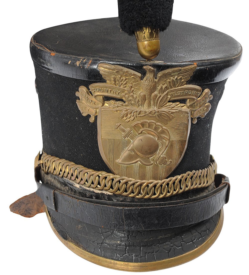 Early 20th Century US Military Academy West Point Shako Hat (D4E) - 2
