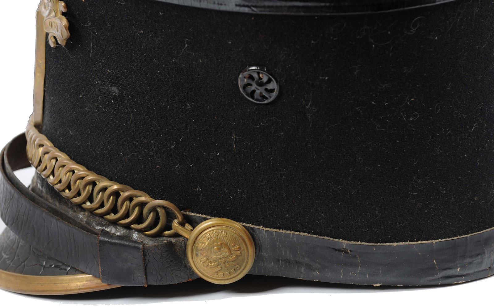 Early 20th Century US Military Academy West Point Shako Hat (D4E) - 4