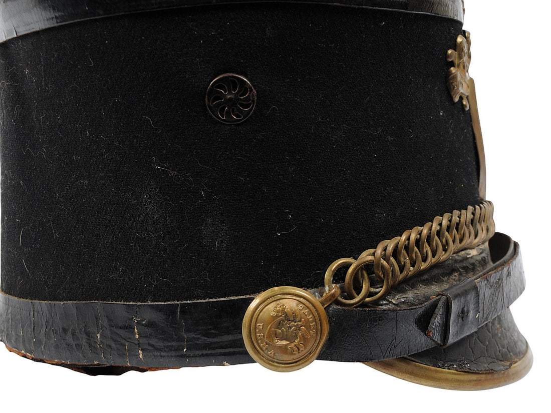 Early 20th Century US Military Academy West Point Shako Hat (D4E) - 7