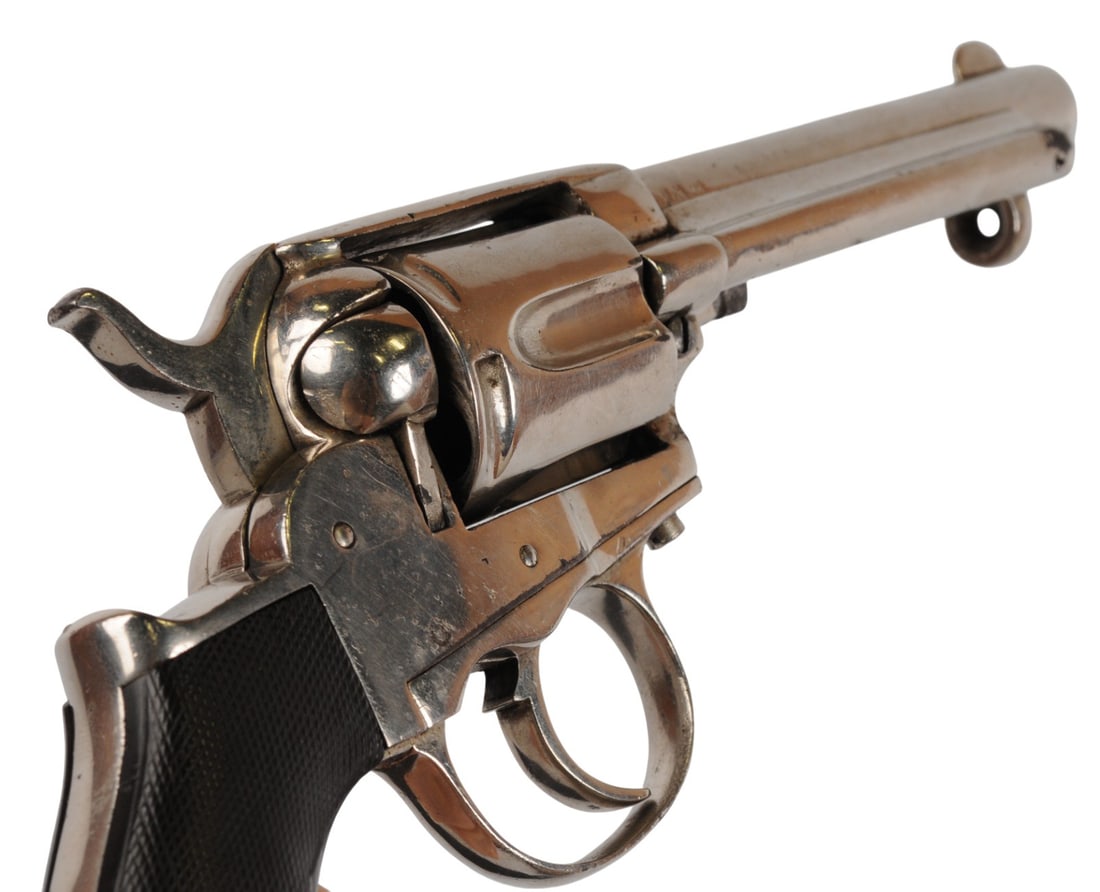 European Copy Nickeled Colt Model 1877 Lighting 41 Cal. Lightening Double Action Revolver FFLNSN(A1) - 5