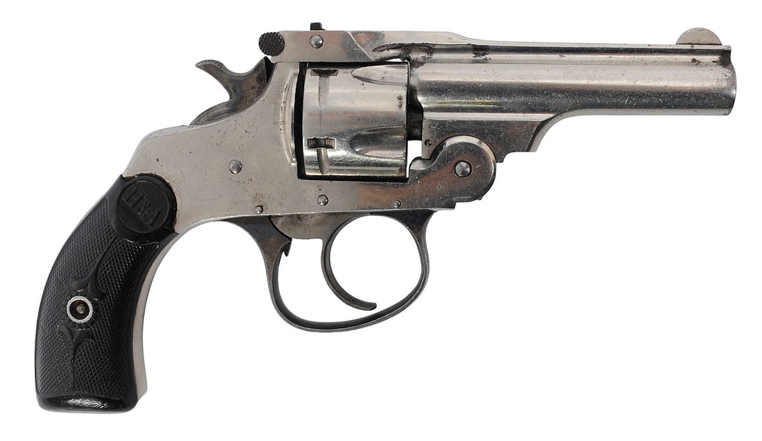 Hopkins & Allen Top Break 32 S&W Double Action Revolver FFL 3251 (Q2K1) (1 of 8)