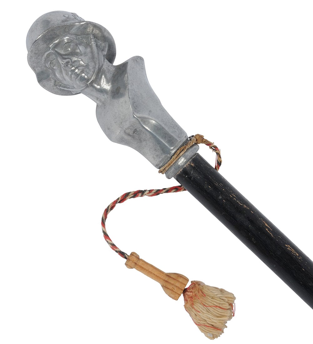 *German Army WWII era Veteran Soldiers Walking Stick/Swagger Stick (C3T) - 3