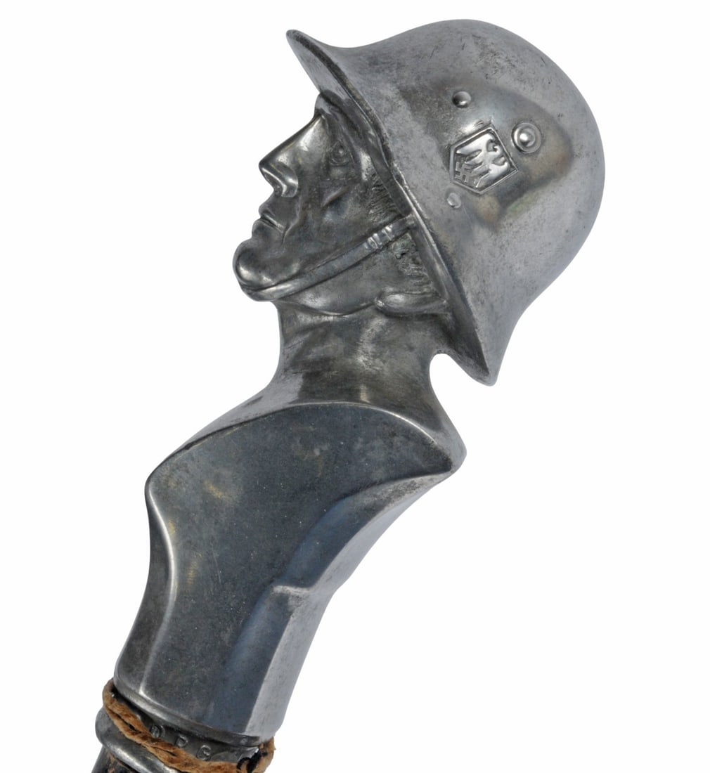 *German Army WWII era Veteran Soldiers Walking Stick/Swagger Stick (C3T) - 5