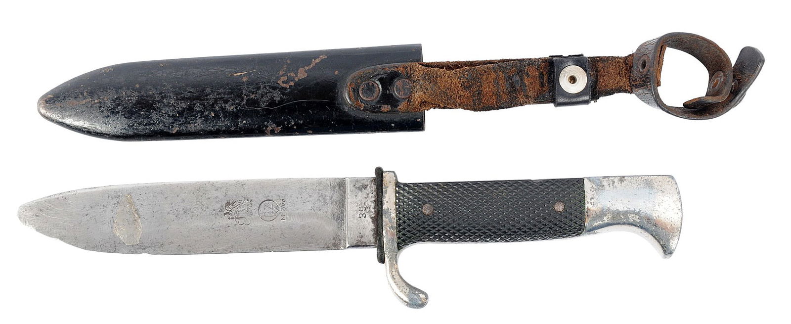 *German Hitler Youth WWII issue Dress Dagger (C3T) - 2