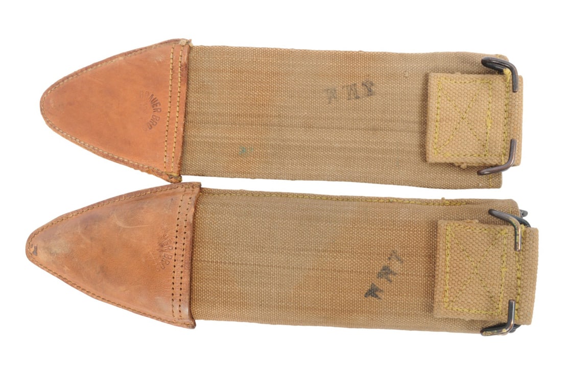 US Military WWI M1917 Bolo Knife Scabbard and Cover Lot of 3(B2S) - 2