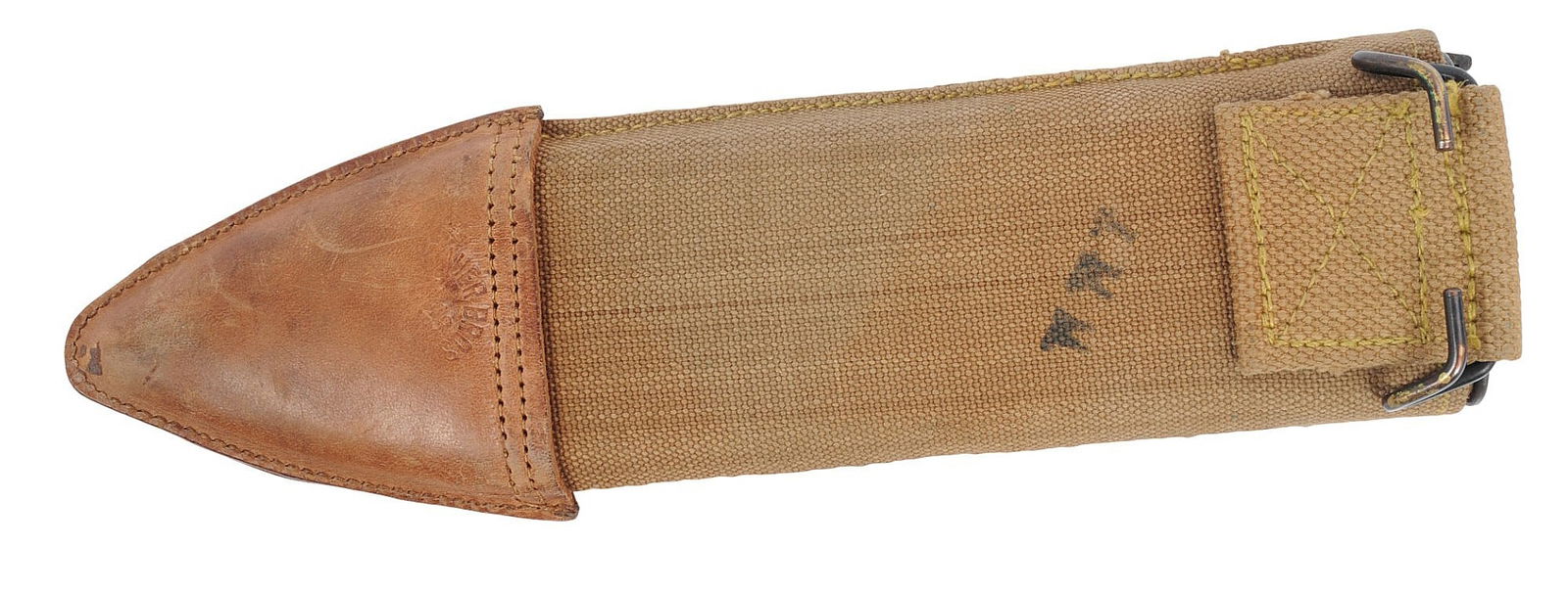 US Military WWI M1917 Bolo Knife Scabbard and Cover Lot of 3(B2S) - 6