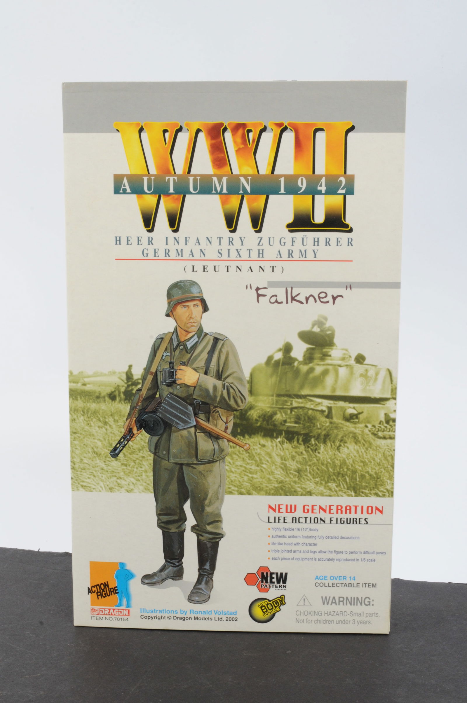 Dragon Inc. WWII German Heer and Afrika Corp Infantry Action Figure Lot of 3(C3T) - 10