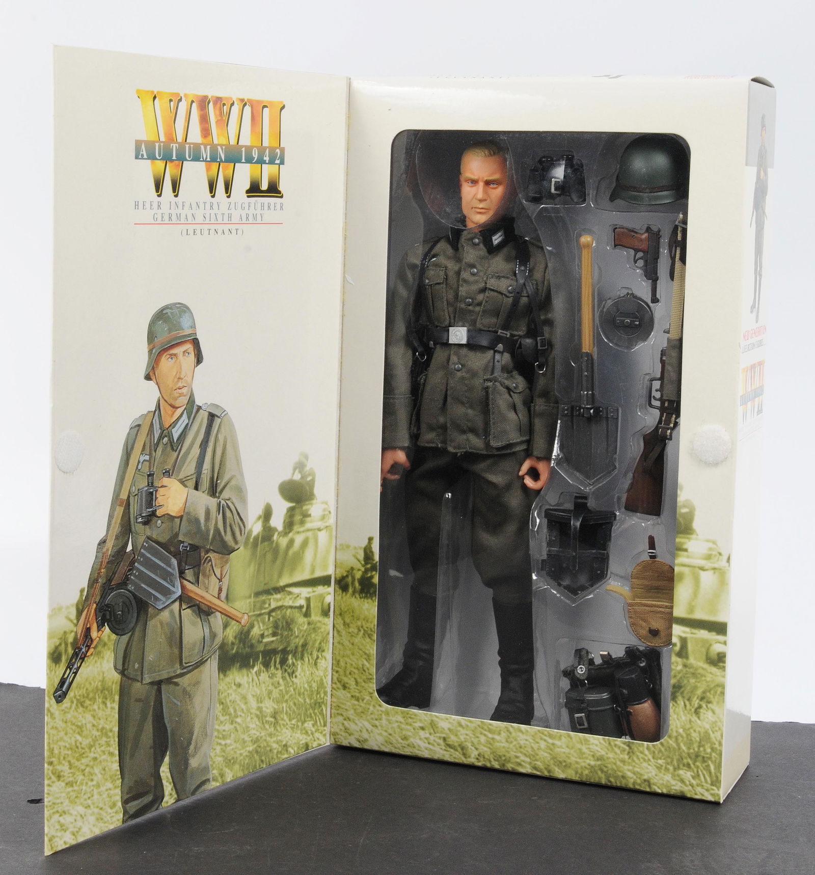 Dragon Inc. WWII German Heer and Afrika Corp Infantry Action Figure Lot of 3(C3T) - 11