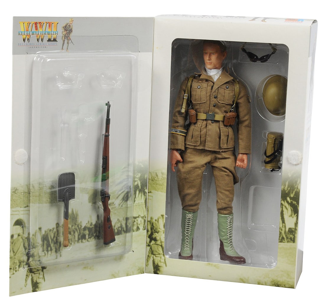 Dragon Inc. WWII German Heer and Afrika Corp Infantry Action Figure Lot of 3(C3T) - 15