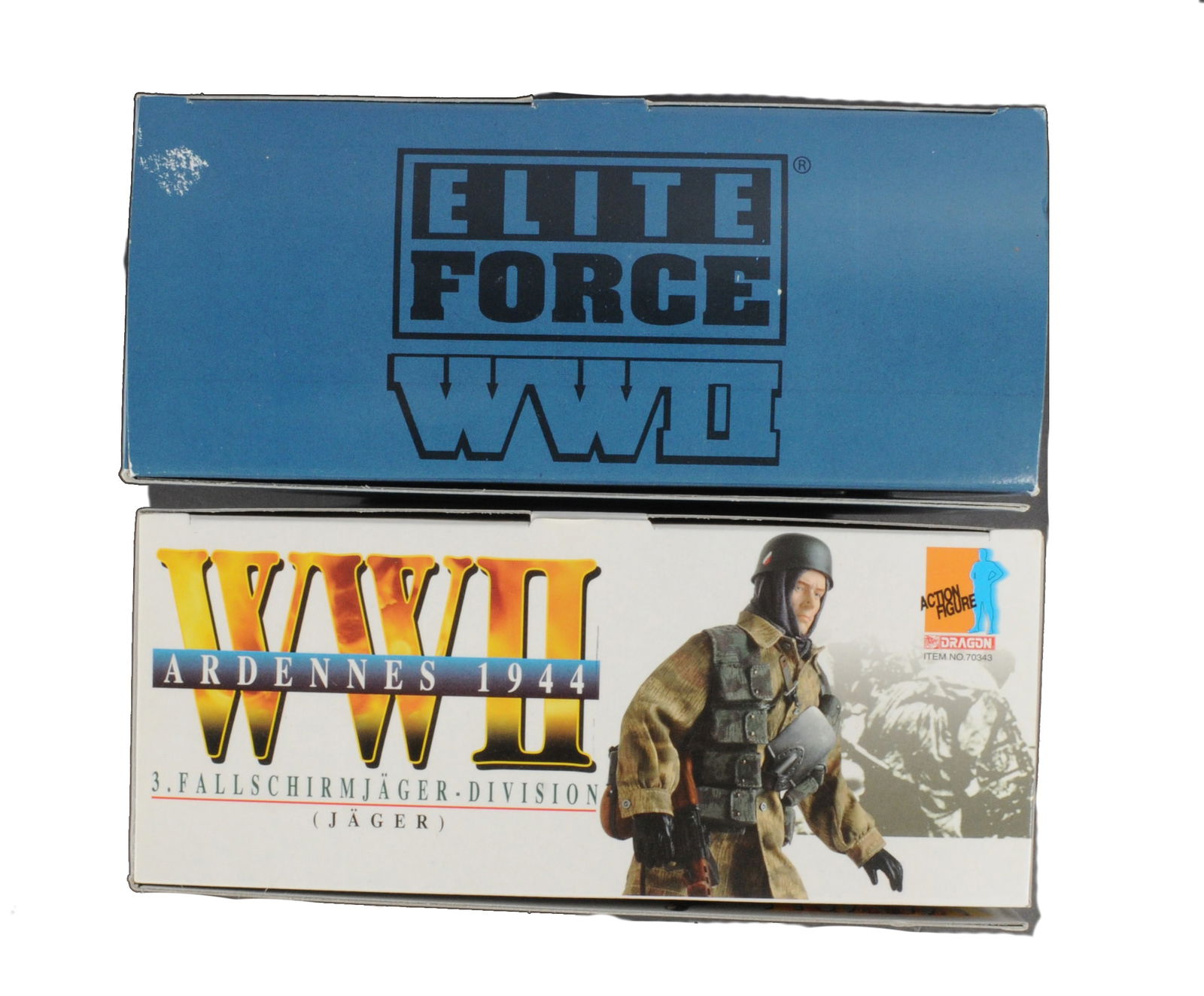 Dragon Inc. WWII German Fallschrimjager Paratrooper Action Figure Lot of 2(C3T) - 2