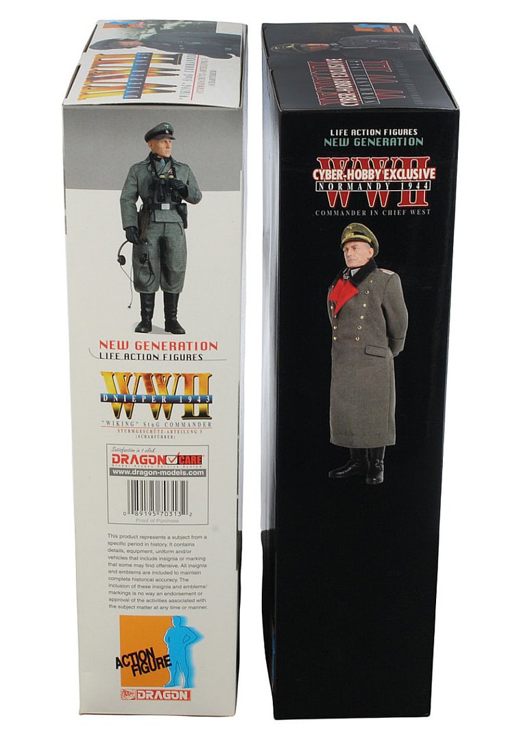 Dragon Inc. WWII German Commander in Chief West and Wiking Commander Action Figure Lot of 2 (C3T) - 5